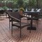 Flash Furniture Espresso PE Rattan Wicker Patio Dining Chair, 4PK 4-TT-TT002-ESP-GG - alternate 10